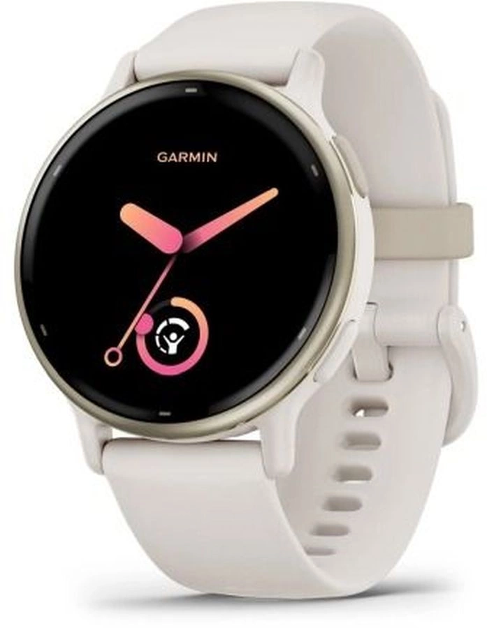 Смарт-часы Garmin Vivoactive 5 30.4мм 1.2" AMOLED корп.белый рем.белый разм.брасл.:125-190мм (010-02862-11)