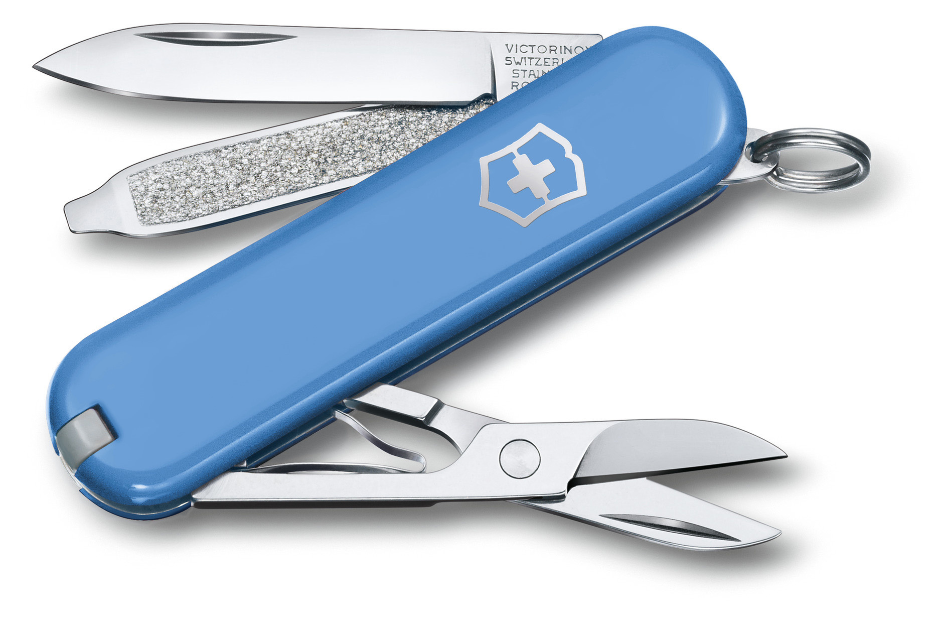 Нож перочинный Victorinox Classic SD Summer Rain (0.6223.28G) 58мм 7функц. подар.коробка