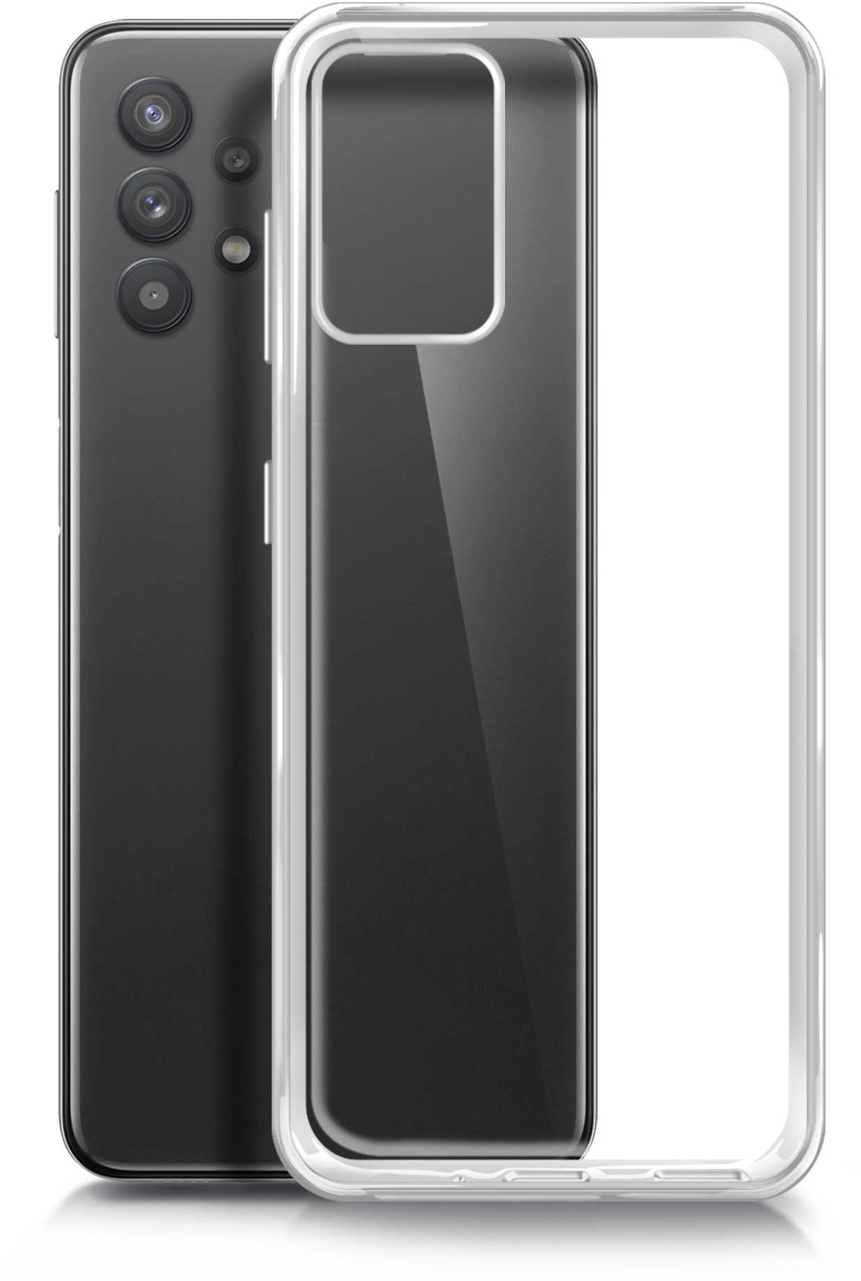 Чехол (клип-кейс) BoraSCO для Samsung Galaxy A32 Silicone Case прозрачный (39874)