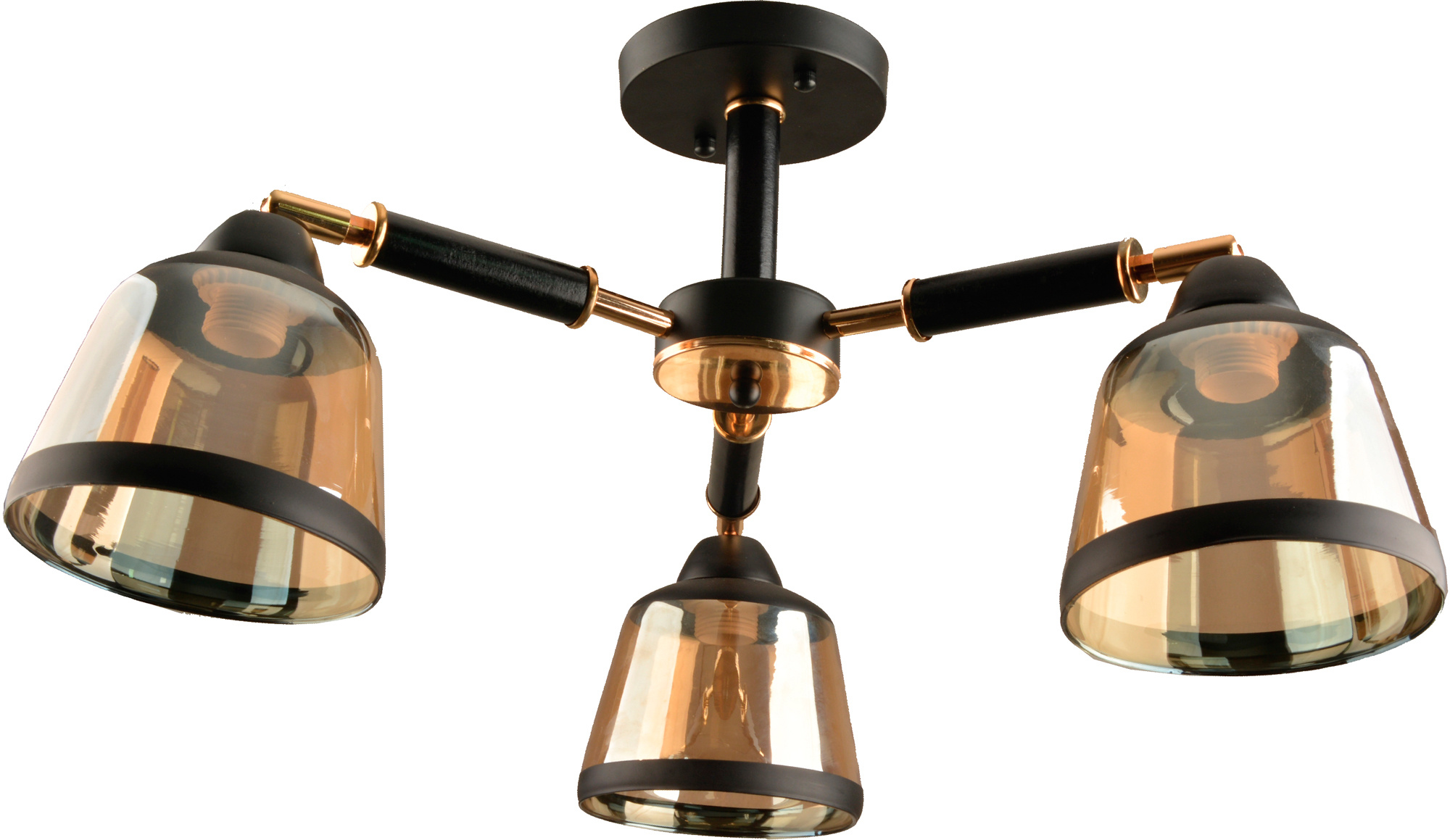 Люстра Hiper Lokko H199-3 потолоч. черный