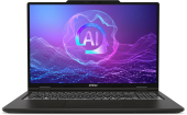 Ноутбук MSI Venture 16 AI+ A2HMG-050RU Core Ultra 7 255H 32Gb SSD1Tb Intel Arc 16" OLED 2K (2048x1280) Windows 11 Pro grey WiFi BT Cam (9S7-261221-050)