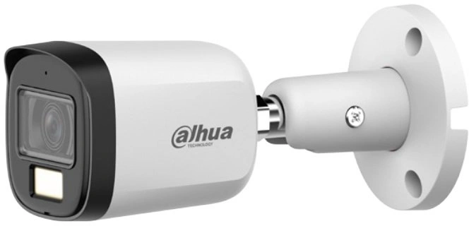 Камера видеонаблюдения аналоговая Dahua DH-HAC-B2A51P-U-IL-0280B-S3 2.8-2.8мм HD-CVI HD-TVI цв. корп.:белый