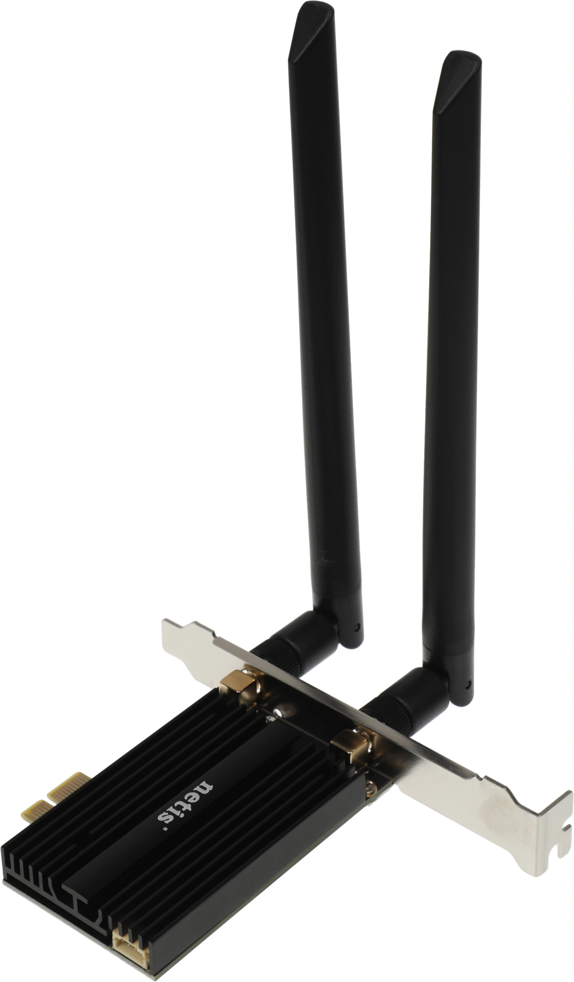 Сетевой адаптер Wi-Fi + Bluetooth Netis F2 АХ5400 PCI Express (ант.внеш.съем) 2ант.