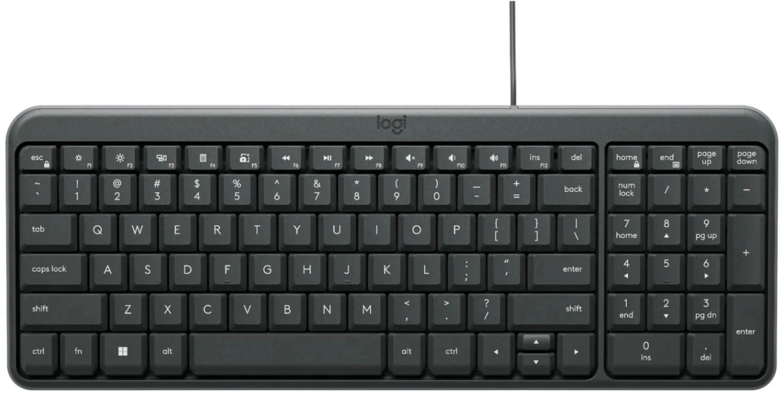 Клавиатура Logitech K106 черный USB slim (920-013902)
