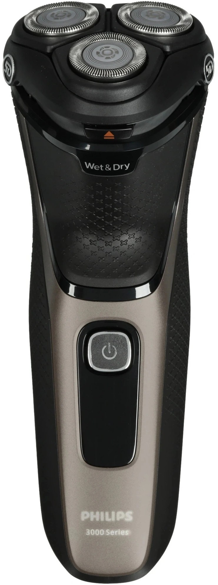 Бритва роторная Philips S3242/12 реж.эл.:3 питан.:аккум. черный/серебристый