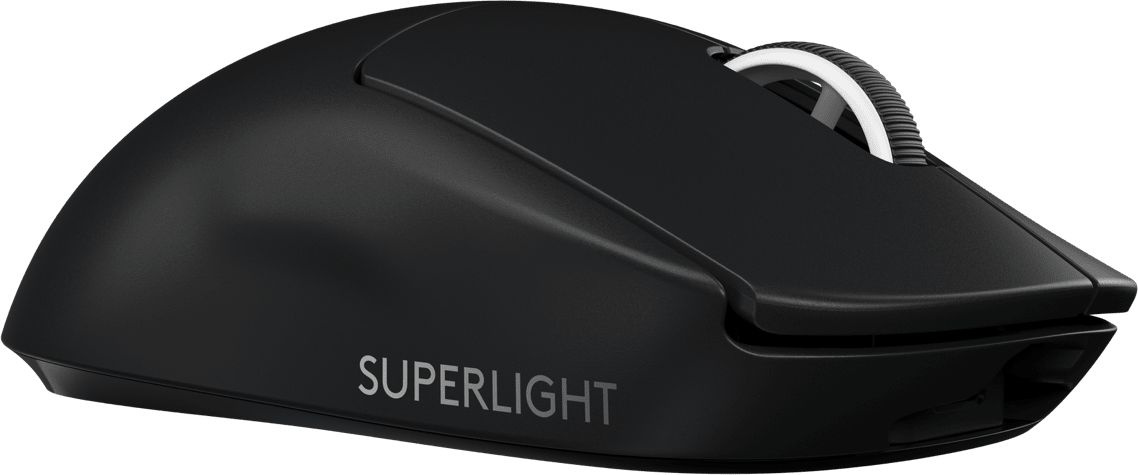 Мышь Logitech G Pro X Superlight черный оптическая 25600dpi беспров. USB 4but (910-005884)