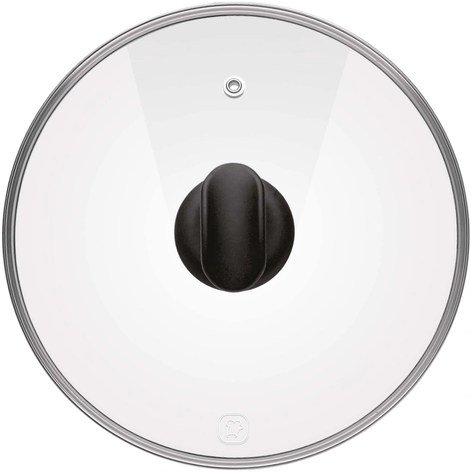 Крышка Rondell Weller RDA-712 d=22см крыш.прозрачный руч.черная