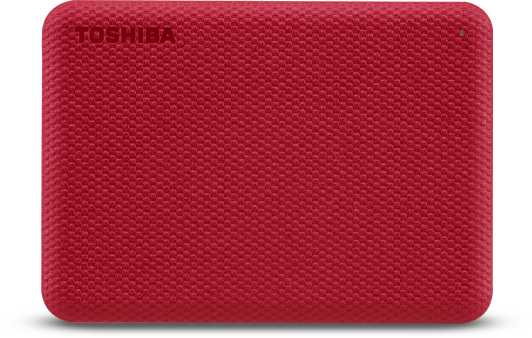 Жесткий диск Toshiba USB3.0 1TB HDTCA10ER3AA Canvio Advance 2.5" красный