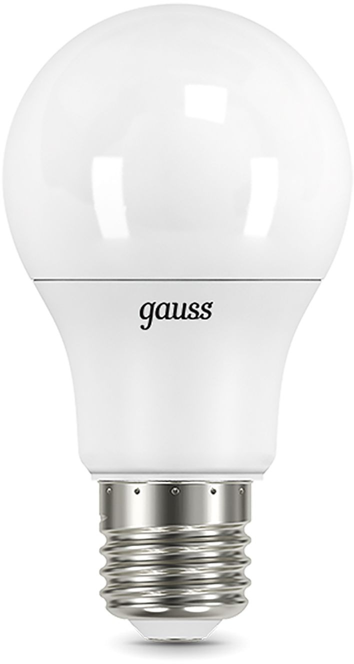 Лампа светодиодная Gauss 16Вт цок.:E27 шар 220B св.свеч.бел.теп. A60 (упак.:10шт) (102502116)