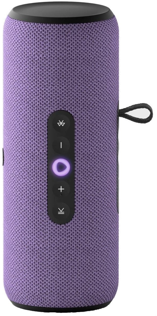 Умная колонка Yandex Стрит Алиса фиолетовый 30W 2.0 BT/Wi-Fi 10м 3300mAh (YNDX-00030VIO)