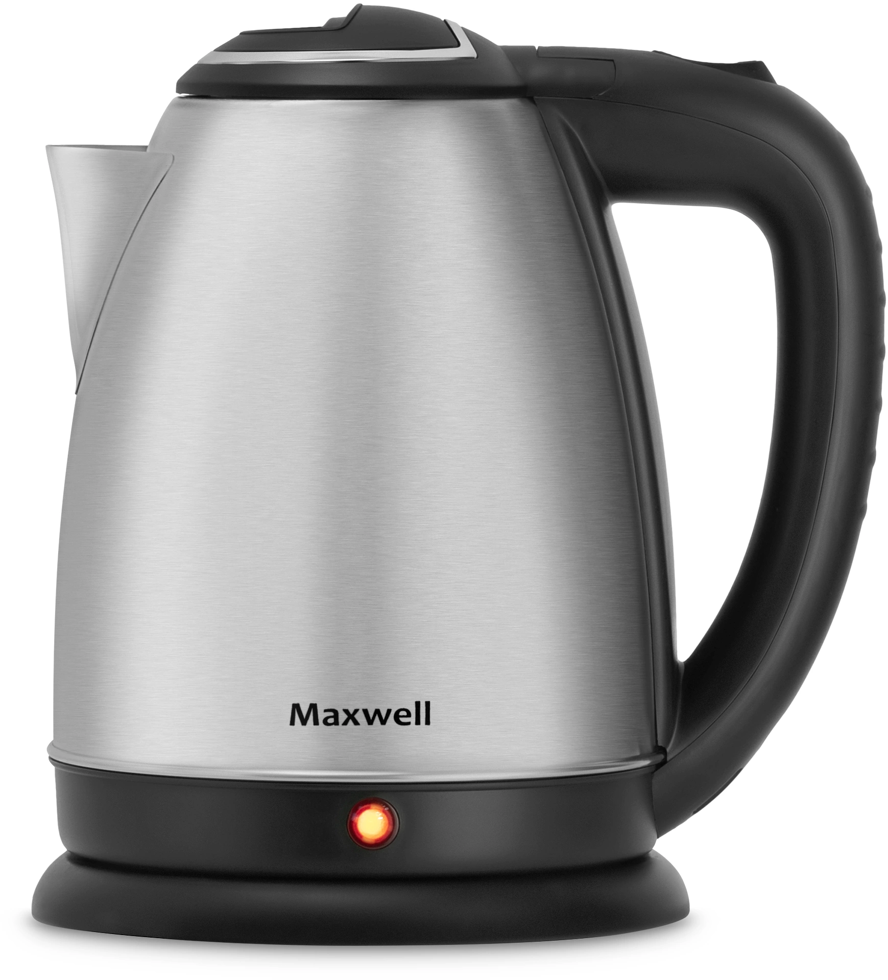 Чайник электрический Maxwell MW-1081 1.8л. 1850Вт сталь корпус: металл/пластик