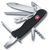 Нож перочинный Victorinox Outrider (0.8513.3) 111мм 14функц. черный карт.коробка