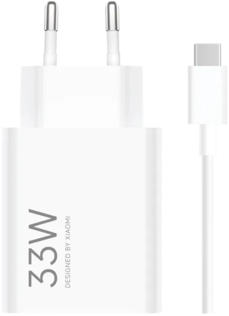 Сетевое зар./устр. Xiaomi BHR9956EU 33W 3A (PD) USB универсальное белый