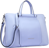 Деловая сумка женская Piquadro Lyra CA4021W92T/VI с отделением для ноутбука 15.6" лавандовая нейлон/натур.кожа