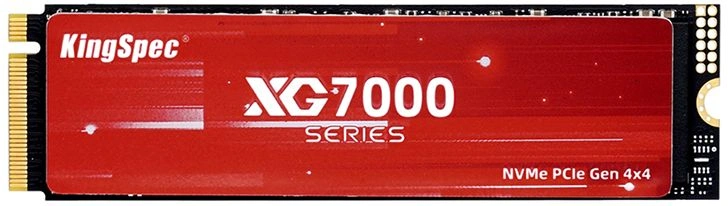 Накопитель SSD Kingspec PCIe 4.0 x4 8TB XG7000-8TB XG7000 M.2 2280