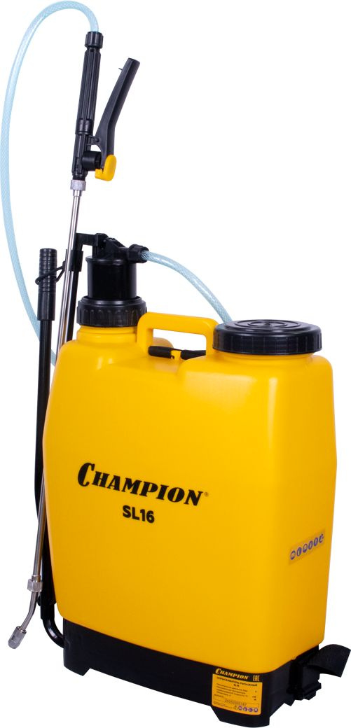 Опрыскиватель Champion SL16 ранц. 16л желтый/черный