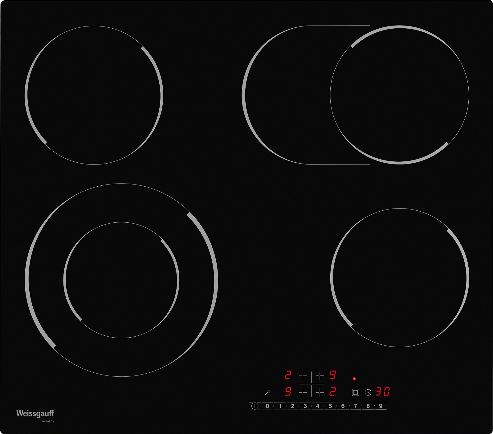 Варочная поверхность Weissgauff HV 642 BS черный