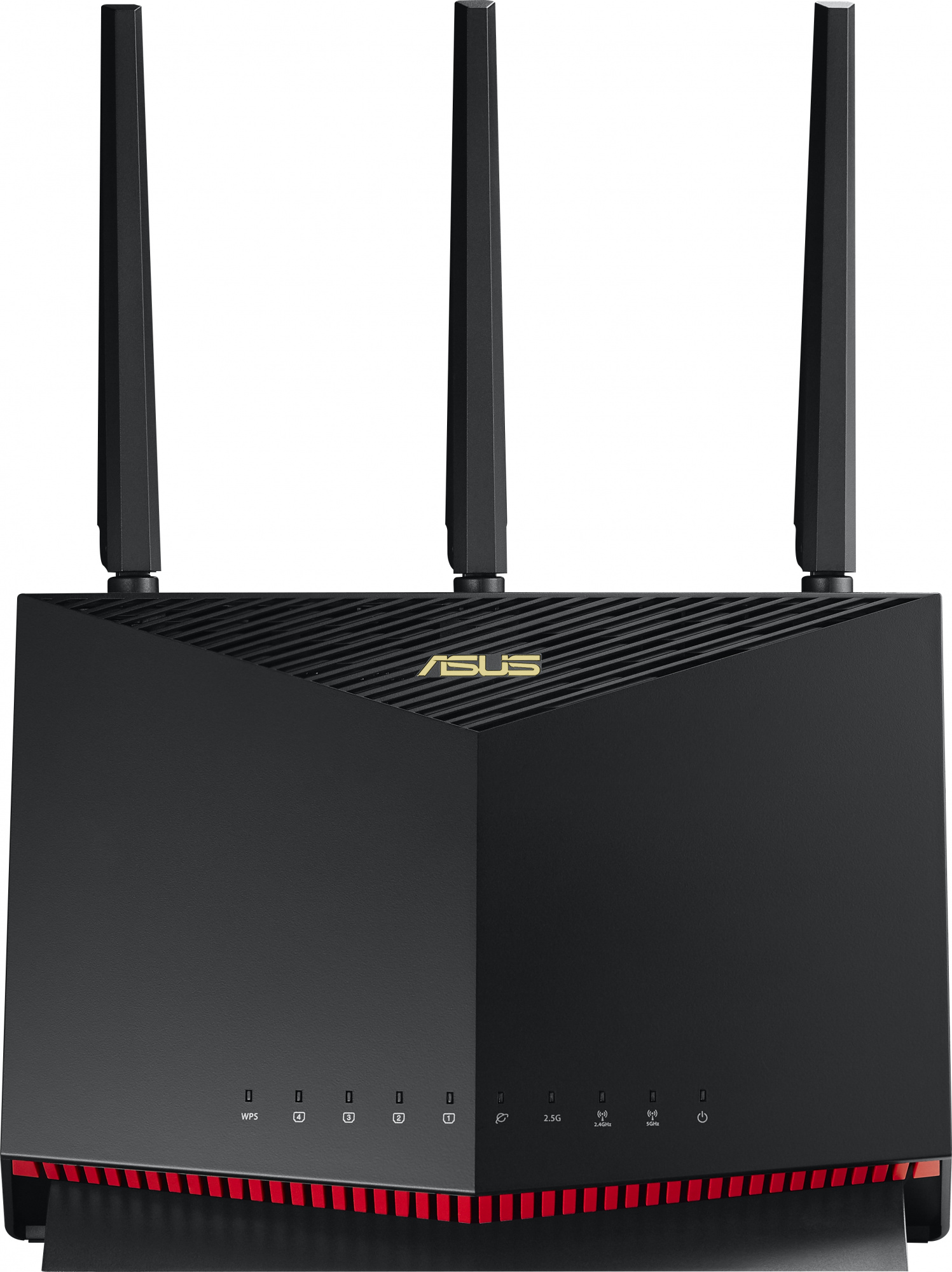 Роутер беспроводной Asus RT-AX86U PRO AX5700 10/100/1000/2500BASE-TX/4G ready черный