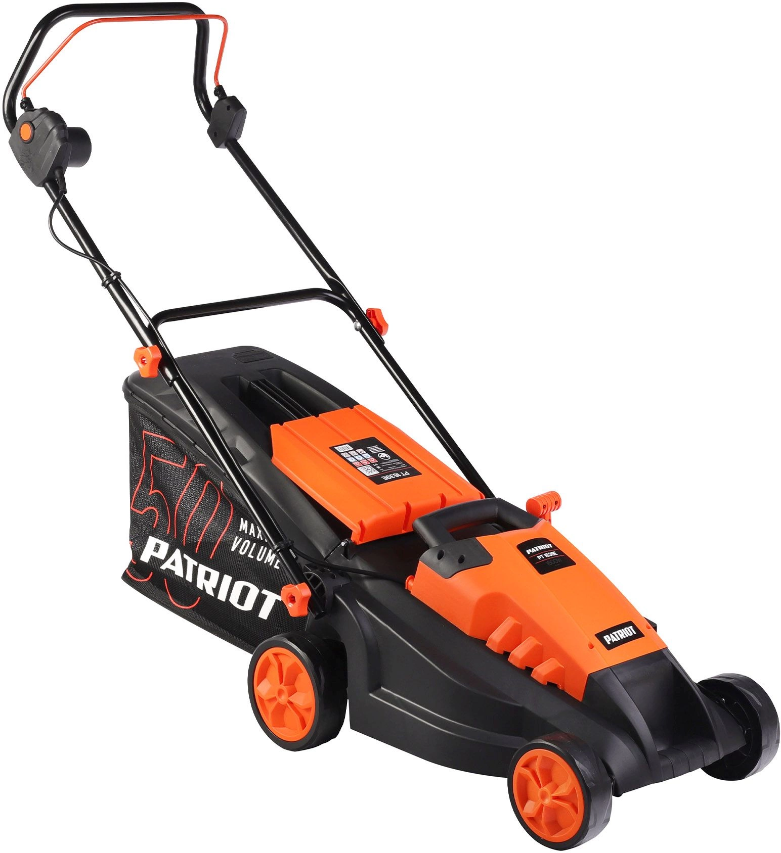 Газонокосилка роторная Patriot PT 1639 E (512309639) 1600Вт