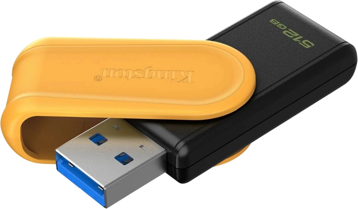 Флеш Диск Kingston 512GB DataTraveler Exodia S DTXS/512GB USB3.0 желтый/черный