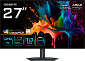 Монитор Gigabyte 27" MO27Q28G черный WOLED LED 16:9 HDMI M/M матовая HAS Piv 1500000:1 335cd 178гр/178гр 2560x1440 280Hz DP QHD USB 6кг