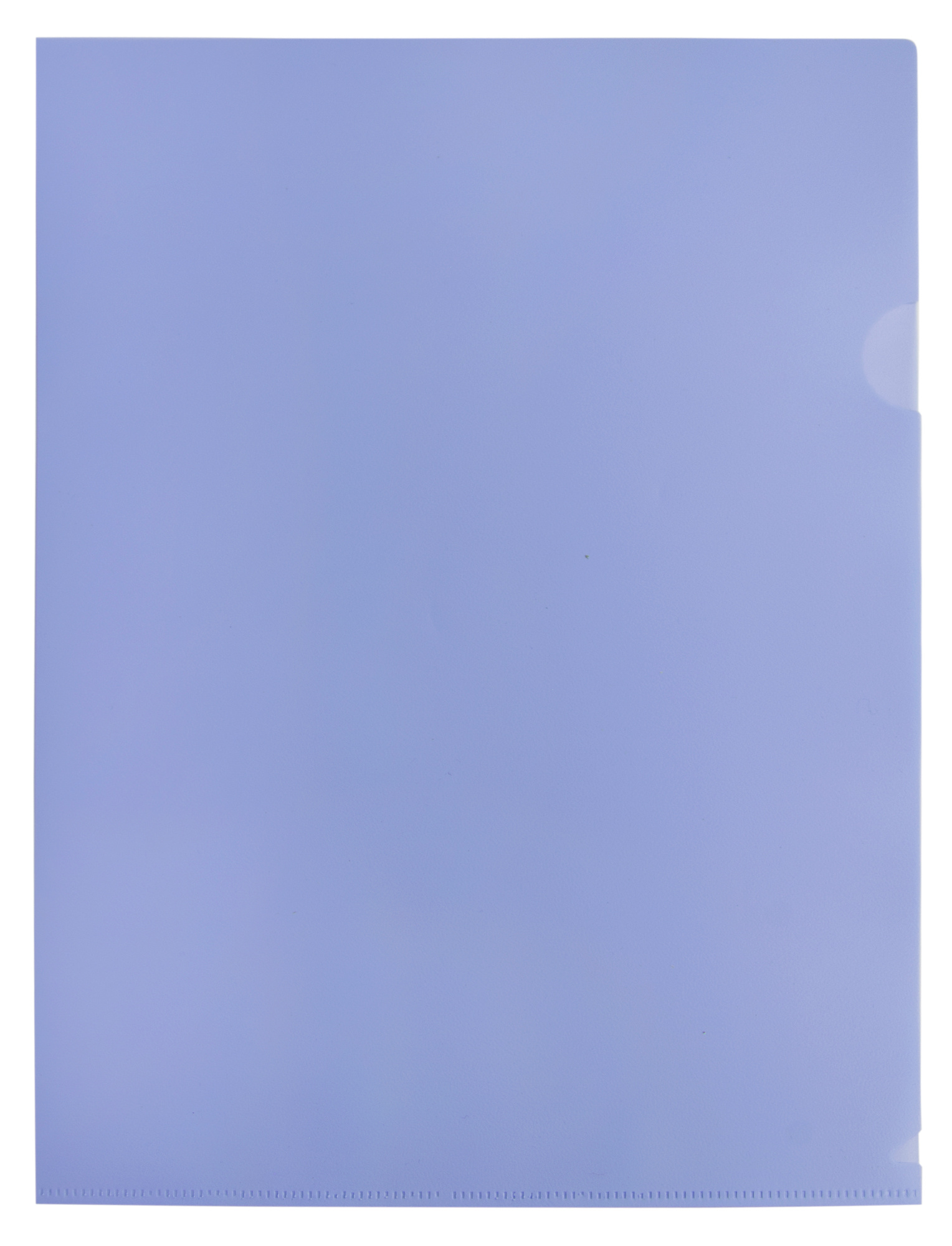 Папка-уголок Бюрократ Pastel -EPAST/VIO A4 пластик 0.18мм фиолетовый