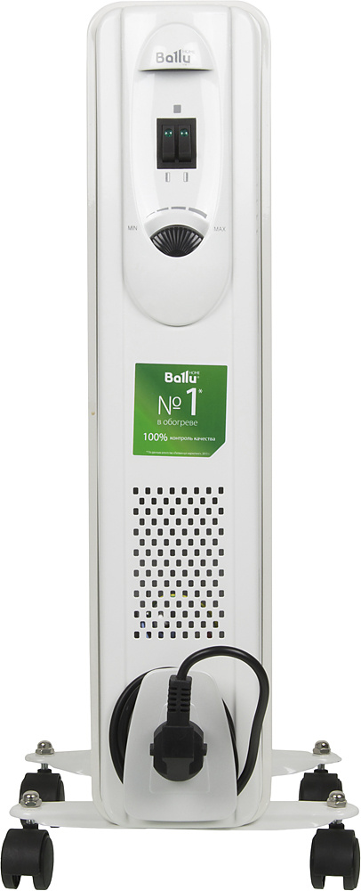 Радиатор масляный Ballu Comfort BOH/CM-07WDN 1500Вт белый/черный