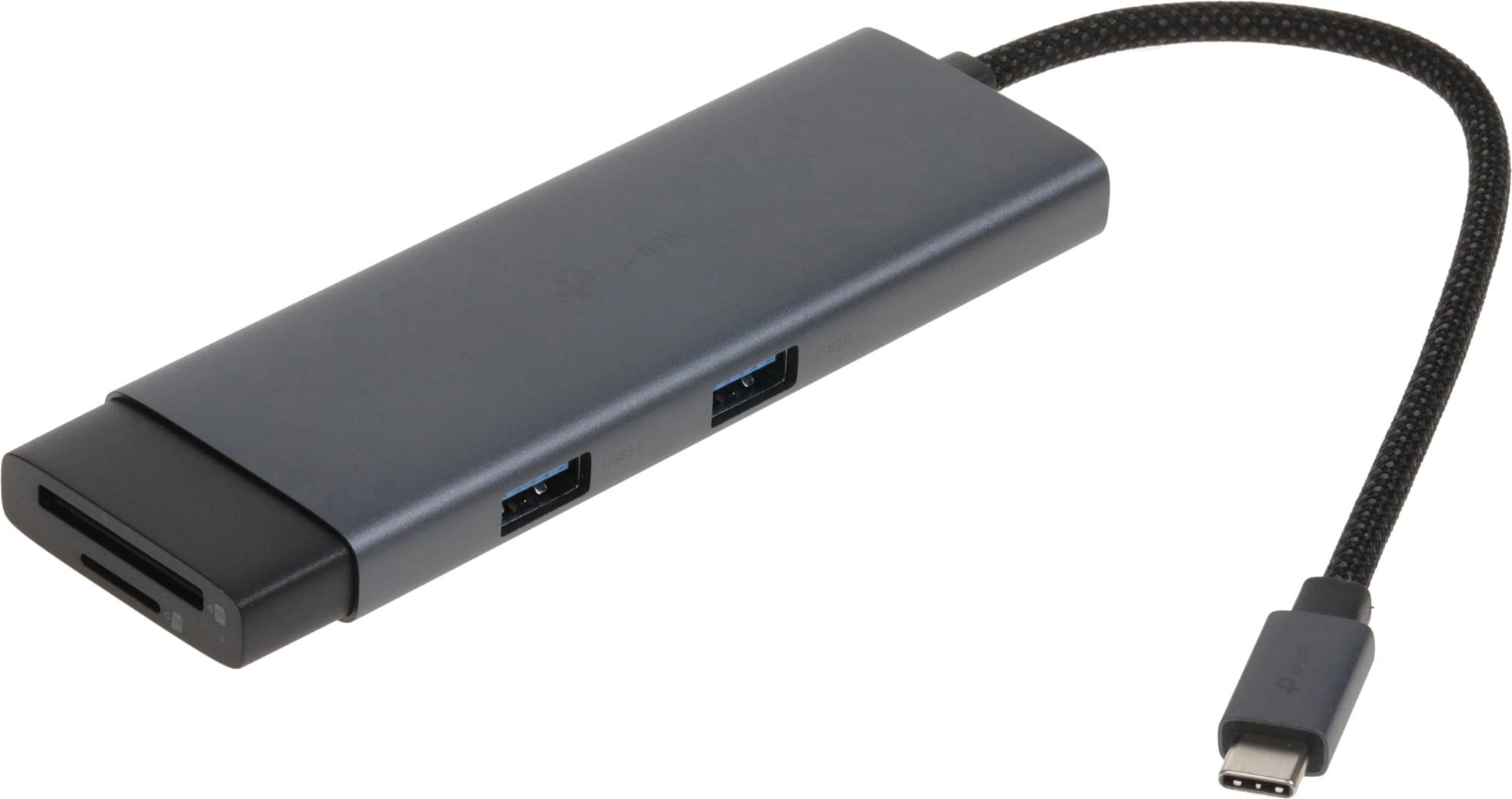 Разветвитель USB-C TP-Link UH7020C 2порт. серый