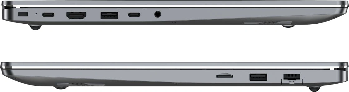 Ноутбук Tecno MegaBook K16SDA Ryzen 5 7430U 8Gb SSD512Gb AMD Radeon Graphics 16" IPS WUXGA (1920x1200) Windows 11 Home grey WiFi BT Cam 6060mAh (71003300339)