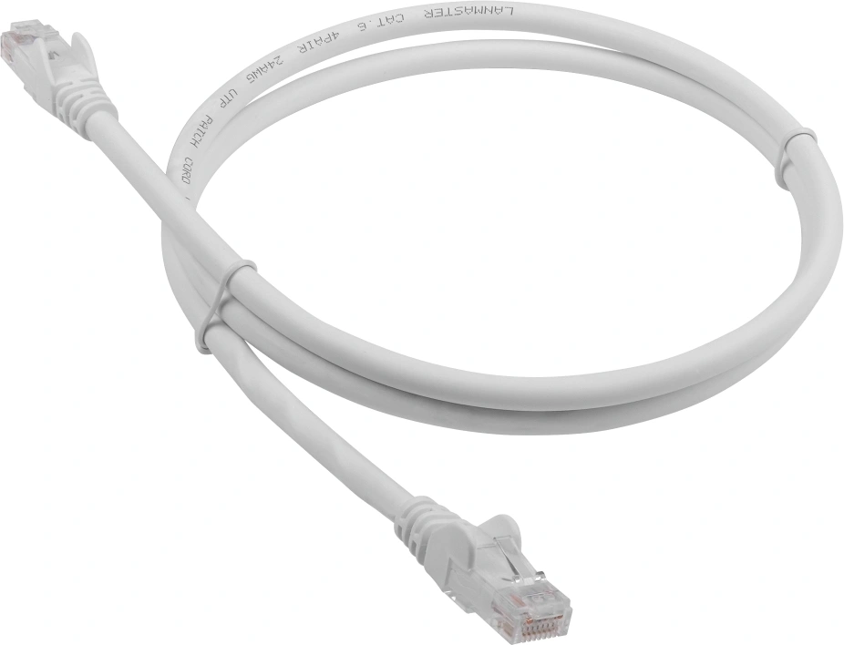 Патч-корд Lanmaster LAN-PC45/U6-15-WH UTP RJ-45 вил.-вилка RJ-45 кат.6 15м белый LSZH