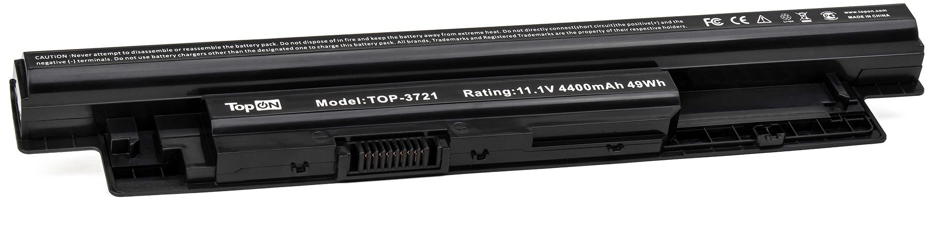 Батарея для ноутбука TopON TOP-3721 11.1V 4400mAh литиево-ионная