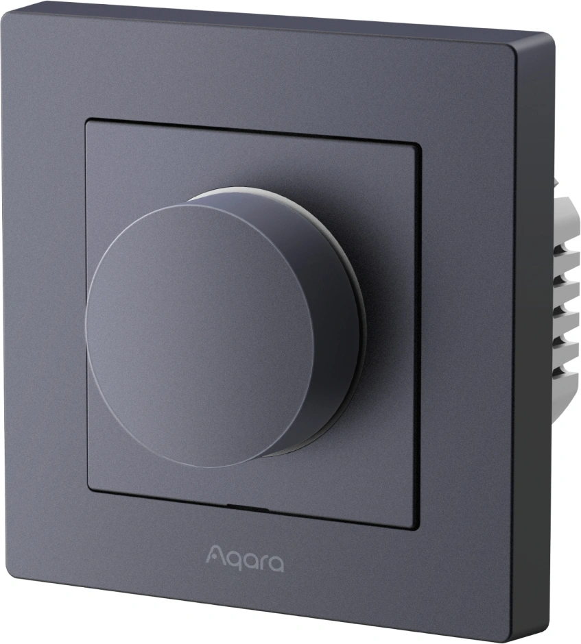 Умный диммер Aqara H2 EU регул. универсальный графитовый (KD-R01D_GR)
