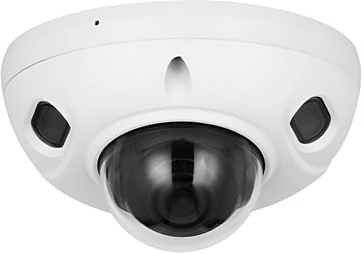 Камера видеонаблюдения IP Dahua DH-IPC-HDBW3241F-AS-0280B-S2 2.8-2.8мм цв. корп.:белый (DH-IPC-HDBW3241FP-AS-0280B-S2)