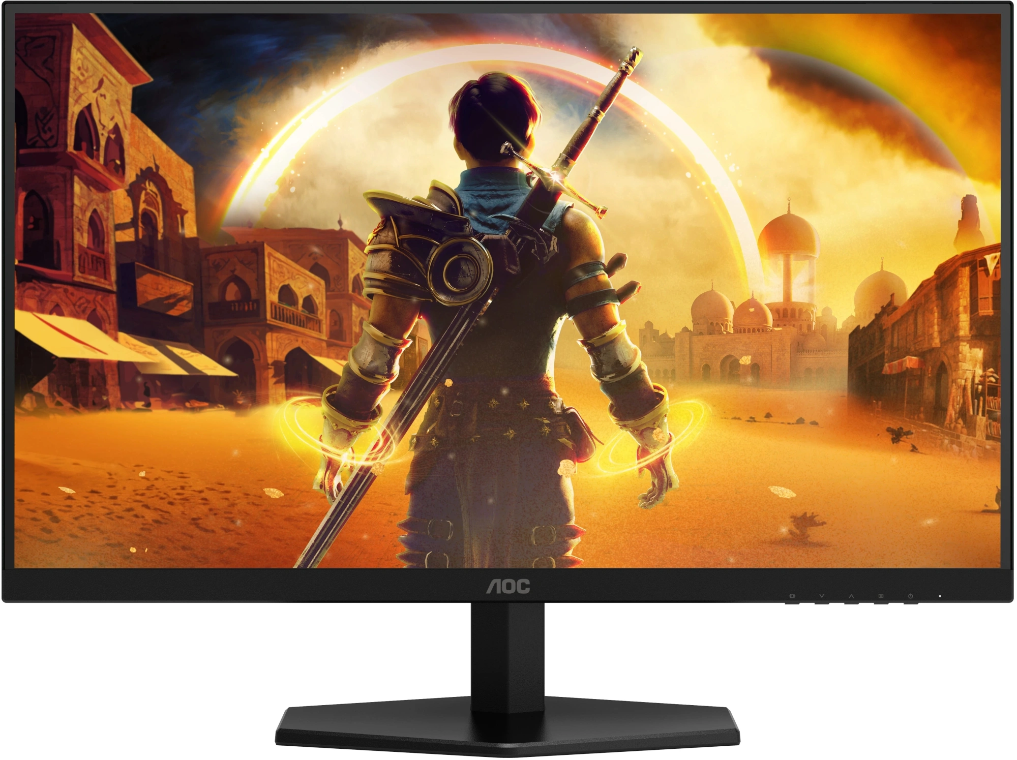 Монитор AOC 27" Q27G42HE черный IPS LED 16:9 HDMI матовая 350cd 178гр/178гр 2560x1440 200Hz G-Sync DP Quad 2K (1440p) 4.87кг