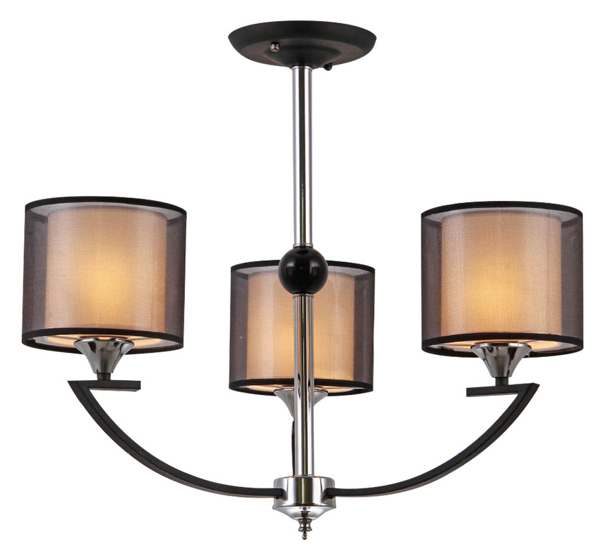 Люстра Hiper Andrea H025-3 потолоч. золотистый/хром