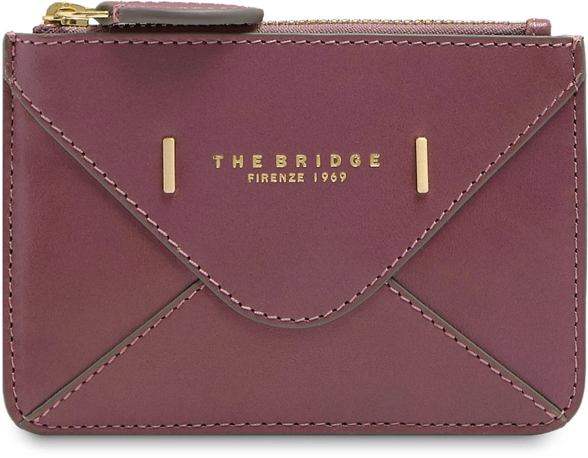 Чехол для кредитных карт The Bridge Frida 01810501/00B розовая орхидея натур.кожа