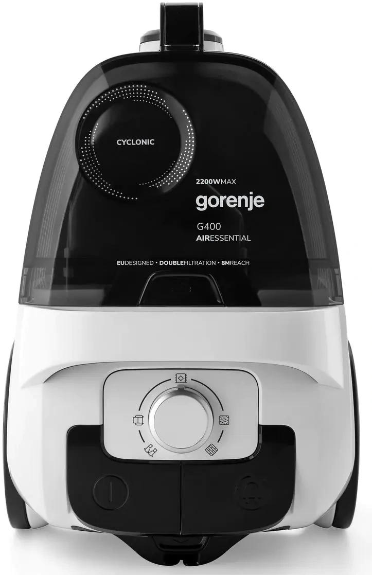 Пылесос Gorenje VC2201G4AEW 2200Вт серый/черный