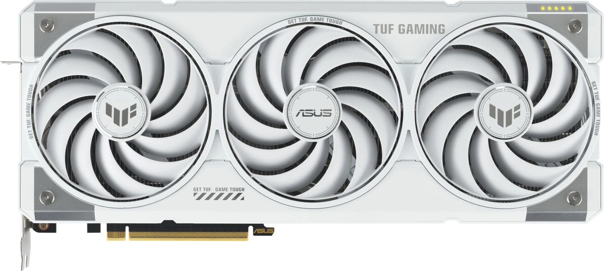 Видеокарта Asus PCI-E 5.0 TUF-RTX5070TI-O16G-WHITE-GAMING NVIDIA GeForce RTX 5070TI 16Gb 256bit GDDR7 2588/28000 HDMIx2 DPx3 HDCP Ret