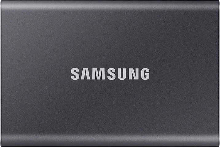Накопитель SSD Samsung USB-C 1TB MU-PC1T0T/WW T7 1.8" черный