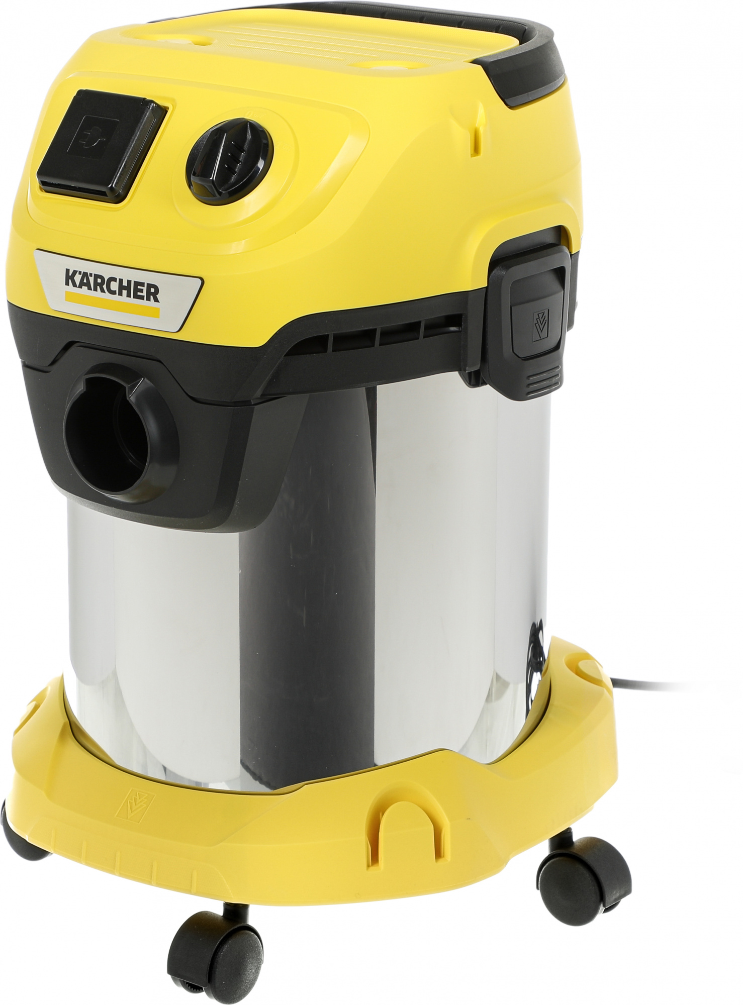 Строительный пылесос Karcher WD 3 P S V-17/4/20 1000Вт (уборка: сухая/сбор воды) желтый