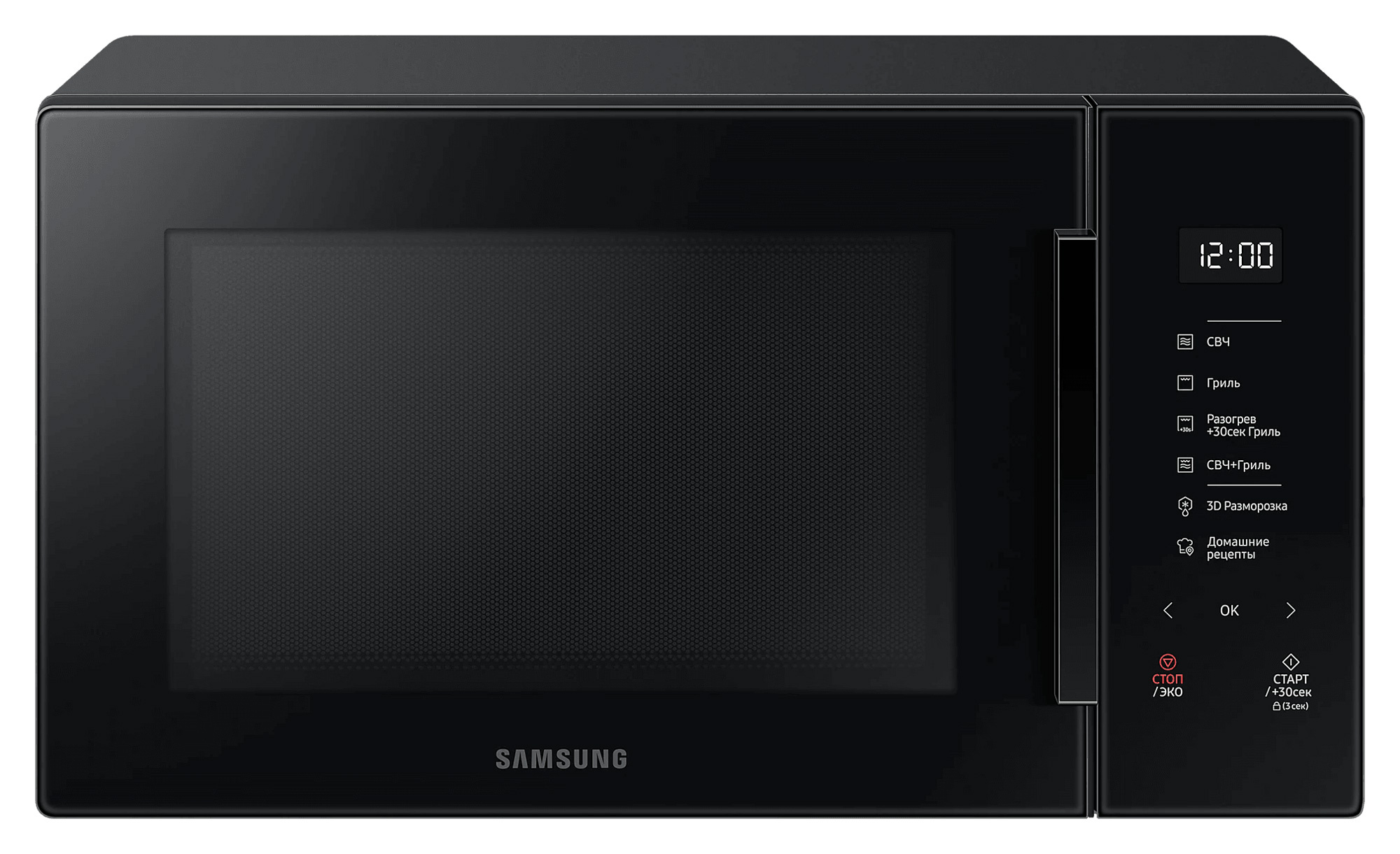 Микроволновая Печь Samsung MG30T5018AK/BW 30л. 900Вт черный