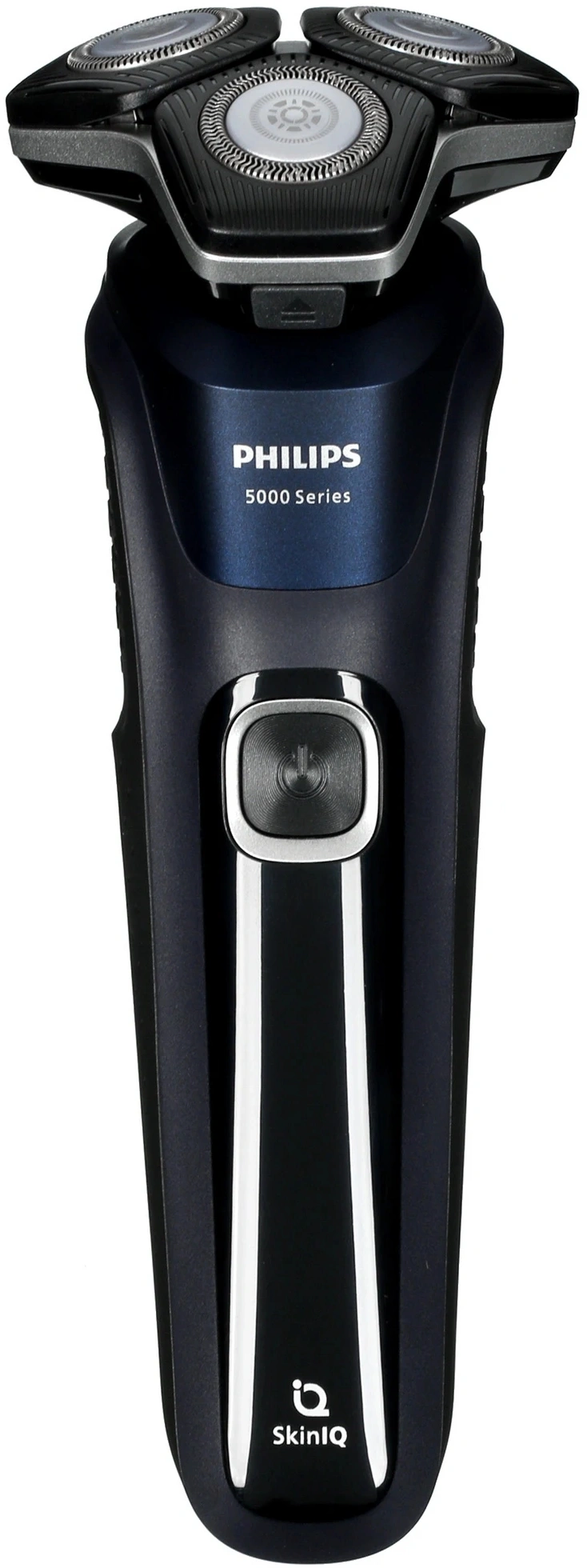 Бритва роторная Philips Series 5000 S5885/10 реж.эл.:3 питан.:аккум. черный/синий