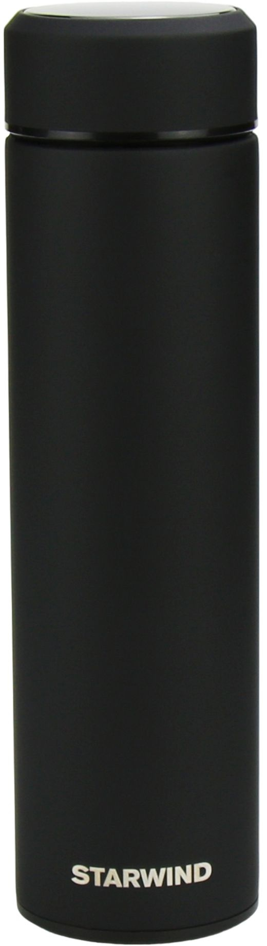 Термос Starwind 22-500 0.45л. черный картонная коробка