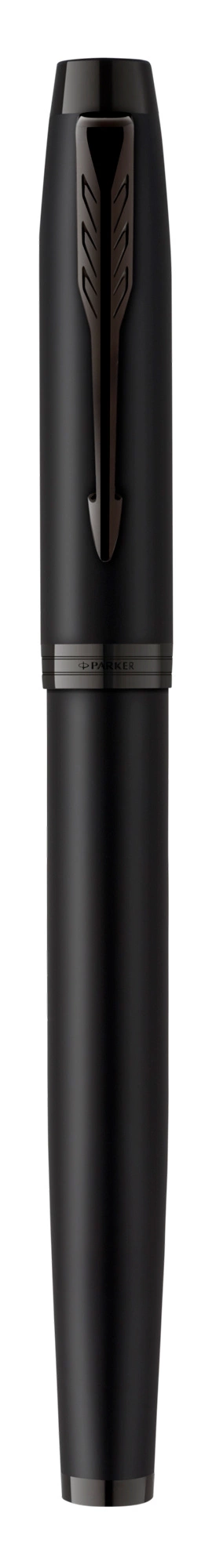 Ручка перьев. Parker IM Achromatic F317 (2127741) Matt Black F сталь нержавеющая подар.кор.