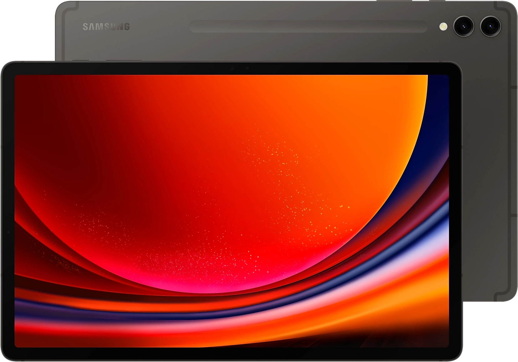 Планшет Samsung Galaxy Tab S9+ SM-X816B 8 Gen 2 (3.36) 8C RAM12Gb ROM256Gb 12.4" AMOLED 2X 2800x1752 5G 1Sim Android 13 графит 13Mpix 12Mpix BT WiFi microSD 1Tb 10090mAh