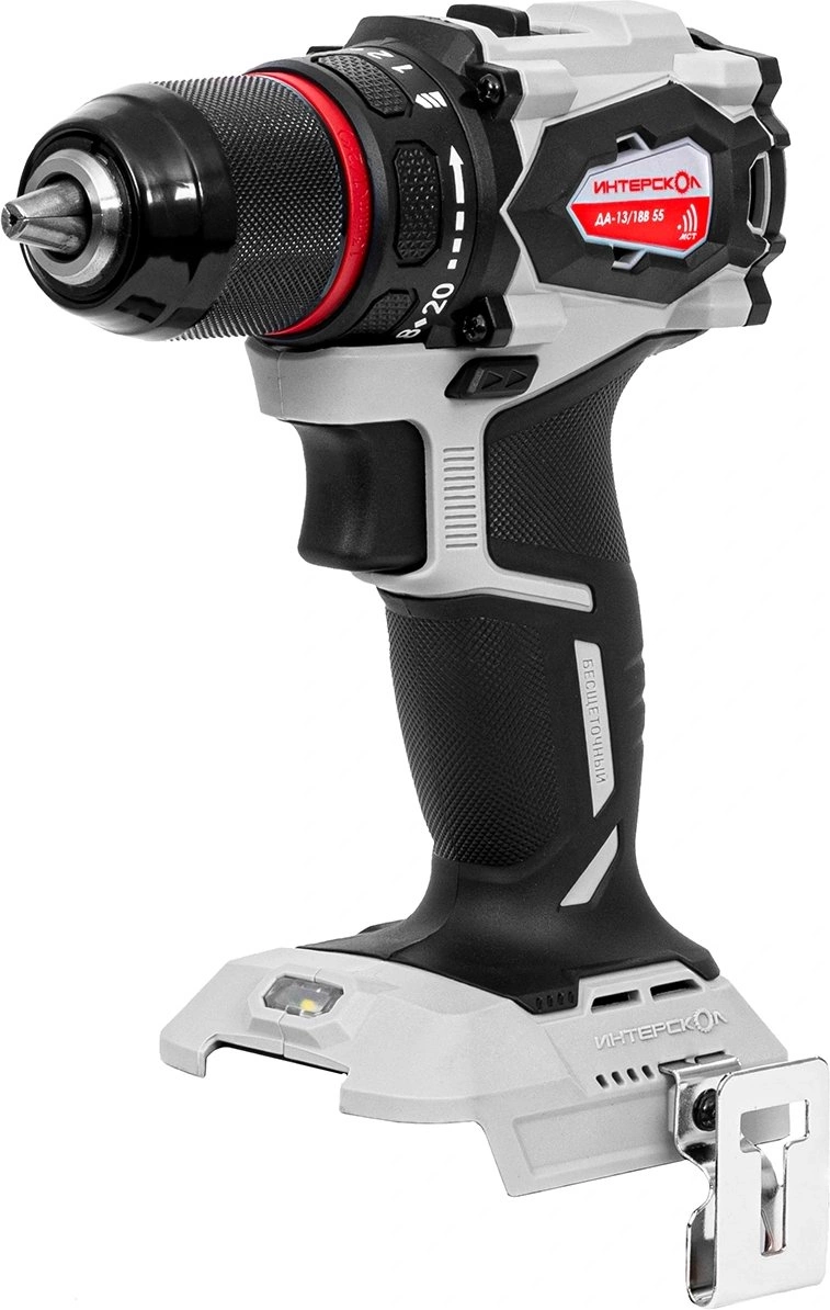 Дрель-шуруповерт Интерскол ДА-13/18В 55 600Вт аккум. патрон:быстрозажимной (952.0.0.70)