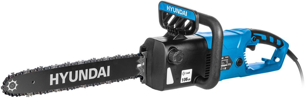 Цепная пила Hyundai LXE 2420 от сети 2400Вт дл.шины:18" (45cm)