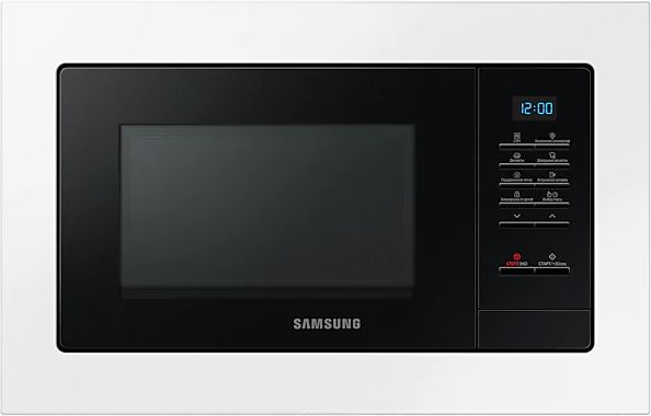 Микроволновая печь Samsung MS20A7013AL/BW 20л. 850Вт белый/черный (встраиваемая)