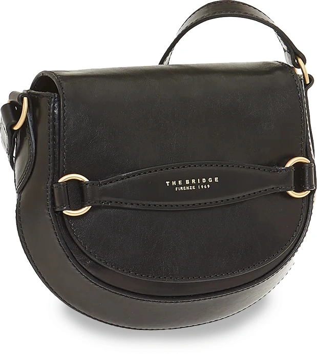 Сумка женская The Bridge Bettina 04371201/30 черная натур.кожа