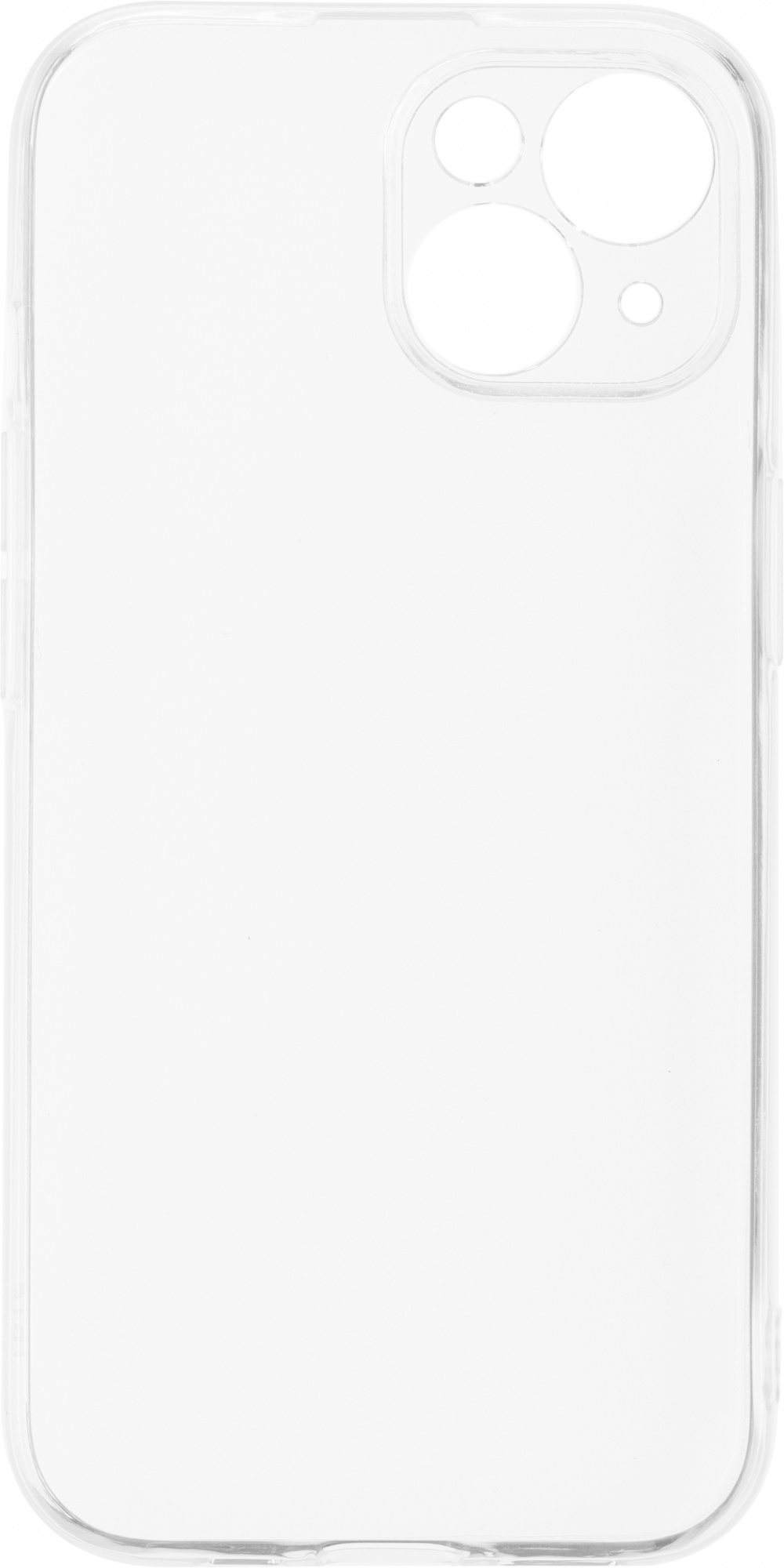 Чехол (клип-кейс) BoraSCO для Apple iPhone 15 Silicone Case прозрачный (72413)